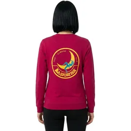 La Sportiva Climbing on the Moon Sweatshirt Fucsia/Giallo S