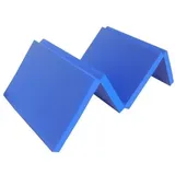 Turnmatte Klappbar 180 x 60 x 5 cm Blau Weichbodenmatte  Gymnastikmatte EINHEITSGRÖSSE