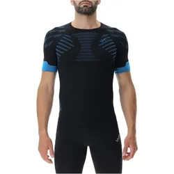 UYN Running Ultra1 Laufshirt Herren black/atlantic/atlantic M