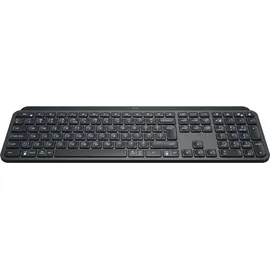 Logitech MX Keys for Business, schwarz, Logi Bolt, USB/Bluetooth, UK (920-010250)