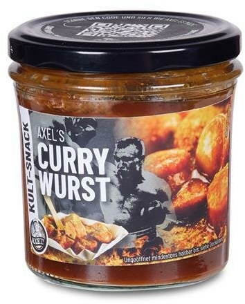 6x AXEL's Berliner Currywurst 250g Glas