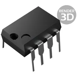 MICROCHIP ATTINY45V-10PU AVR Mikrocontroller, I2C/SPI, 2 Timer 8 Bit, 6 PWM Kanäle, 10MHz,1-5VDC