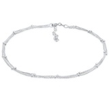Elli Basic Kugelkette Sommer Strand Zeitlos 925 Silber 28 Damen