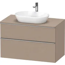 Duravit D-Neo Konsolenwaschtischunterbau wandhängend, Leinen Matt 1000x550x664 mm - DE4968070750000