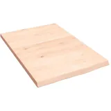 vidaXL Waschtischplatte 40x60x2 cm Massivholz Unbehandelt