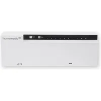 Homematic IP Wired Smart Home Fußbodenheizungscontroller – 10 Kanäle, 24 V, HmIPW-FAL24-C10 153432A0, Zubehör Heizen