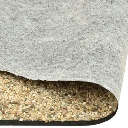 vidaXL Steinfolie Natur-Sand 500x60 cm