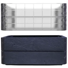 GARANTIA Hochbeet Ergo Quadro L Turbo 75 80 x 80 x 75 cm