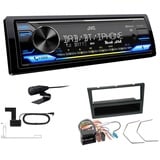 JVC Digital Autoradio Bluetooth DAB+ für Opel Corsa C 2004-2006 charcoal