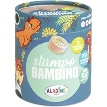 Aladine Stempelset Holz Dinosaurier 8 St.