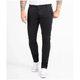 Indumentum Chino Slim Fit Schwarz W29/L30