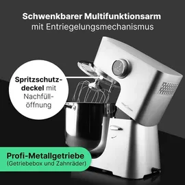 Proficook PC-KM 1254 Silber