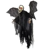 Europalms Halloween Figur Bat Ghost 85cm