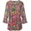 Bunte Tunika mit floralem Print 44