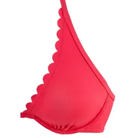 LASCANA Bügel-Bikini-Top Damen rot Gr.38 Cup C