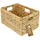 HMF Aufbewahrungskorb 35 x 25 x 20 cm 1-tlg. beige