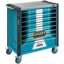 HAZET 179NXL-8S1 Werkstattwagen Herstellerfarbe: Blau, Schwarz