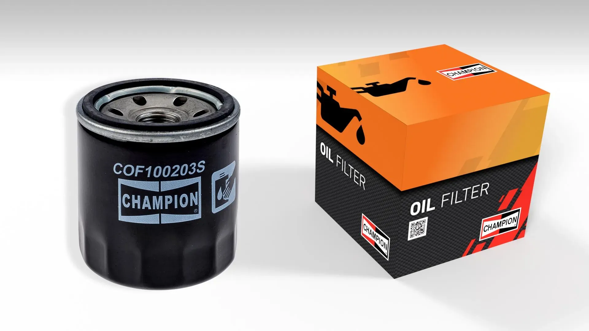 CHAMPION Ölfilter cof100203s Anschraubfilter 70mm GewindemaßM18x1.5 für GM