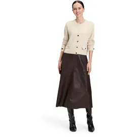 Betty Barclay Strickjacke mit Knopfleiste Beige 44