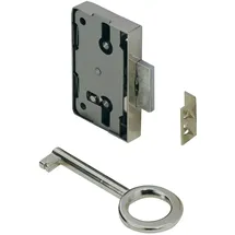 Hettich Aufschraubschloss Vernickelt 60 x 48 x 8,7 Mm Mehrfarbig