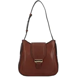 The Bridge Benedetta Schultertasche Leder 31 cm  braun