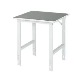 Rau Arbeitstisch Tom BxTxH 750x800x760-1080mm, Linoleum Arbeitsplatte