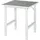 Rau Arbeitstisch Tom BxTxH 750x800x760-1080mm, Linoleum Arbeitsplatte