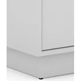 byLIVING Belfast Breite 129 cm, weiß/anthrazit,