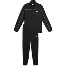 Puma Poly Piping Herren Jogginganzug, schwarz - M