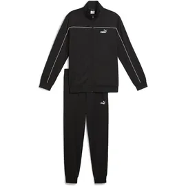 Puma Poly Piping Herren Jogginganzug, schwarz - M