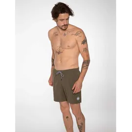 Protest Badeshorts Davey Camo Green XXL