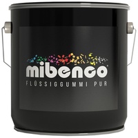 mibenco 72319010 Flüssiggummi Pur, 3000 g, Weiß Glänzend - Schutz und Isolation zum Tauchen und Pinseln
