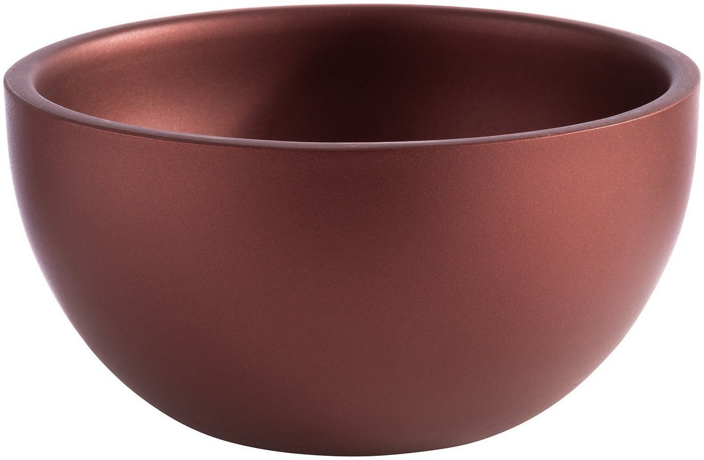 Produktbild APS Servierschale LEVANTE, Edelstahl, ein echter Hingucker an jedem Buffet oder gedeckten Tisch rot Ø 17 cm x 17 cm x 17 cm x 8,5 cm x 17 cm