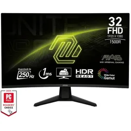 gamemax Gaming-PC Striker 14700F 32" Curved Intel Core i7 4,7 GHz 16 GB RAM 1 TB SSD RTX 5060Ti Win 11