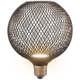 Osram DECOR FLAT GLOBE ist eine flache runde Lampe mit 3.5W, 827, frosted, E27 Non-DIM Warmweiss 4058075840126