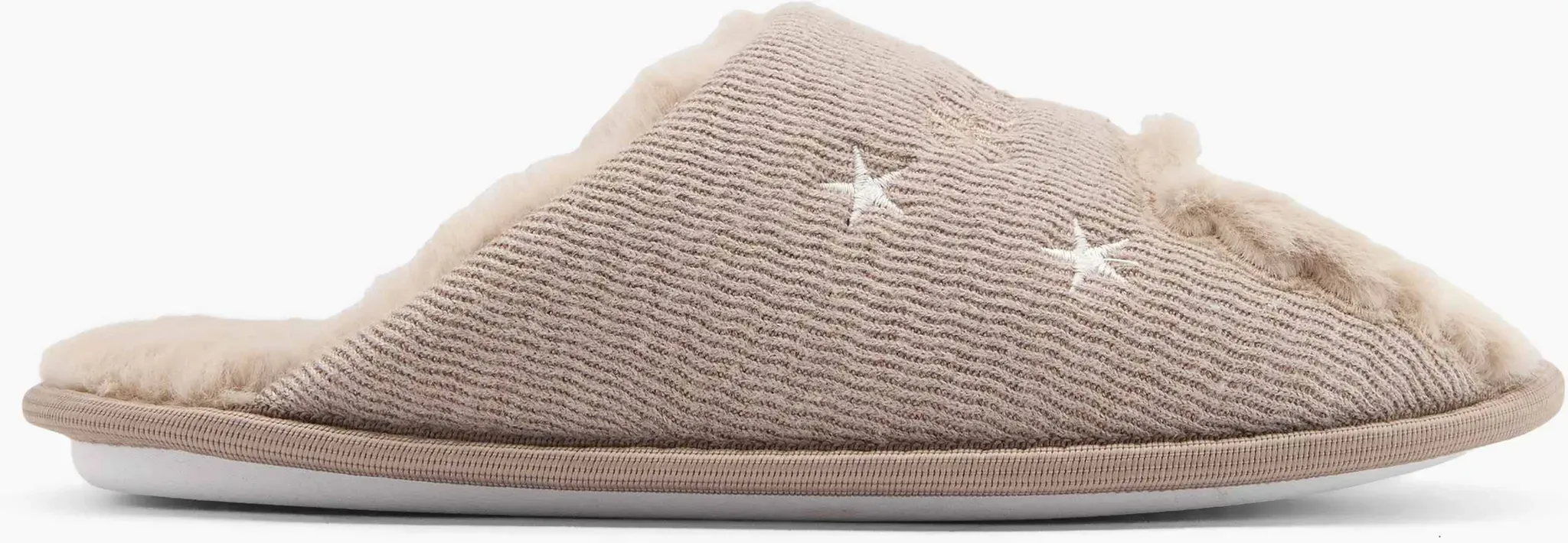 Casa mia  Pantoffel Taupe, Damen, Größe: 38, Material: Maschenware/Textil - Casa mia  Pantoffel Taupe, Damen, Größe: 38, Material: Maschenware/Textil - woman - Taupe