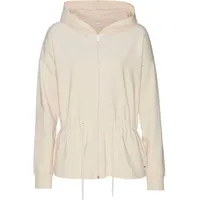 LASCANA Sweatjacke Damen beige Gr.32/34