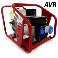 TecnoGen H8000 AVR - Benzin-Stromerzeuger mit AVR 5.3 kW -Dauerleistung 4.8 kW - 230V