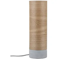 Neordic Skadi Tischleuchte max.1x20W E14 Holz/Grau 230V Holz/Beton Tischleuchte
