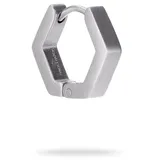 FYNCH-HATTON Ohrstecker The Hexagon silber Edelstahl onesize