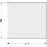 Tatonka Floorsheet Tyvek IV 240 x 220 white (045)
