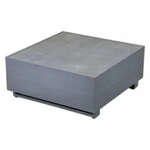 INKOSPOR Pasadena Gartentisch 70 x 70 x 0 cm Anthrazit