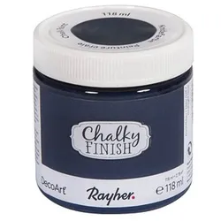 Rayher Chalky Finish Kreidefarben nachtblau 118 ml