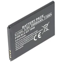 AccuCell Akku passend für Alcatel One Touch Pop C7, TLi019B1 3,8 Volt, 2000mAh