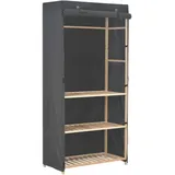 vidaXL Kleiderschrank Otakar 79 x 170 x 40 cm Grau