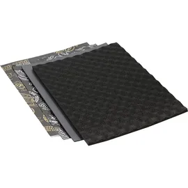 Ground Zero Dämmset Komplettes Set 16x(37x50 cm) Schwarz