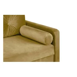 Konsimo Einzelsofa Eriso ¦ gelb ¦ Maße (cm): B: 220 H: 80