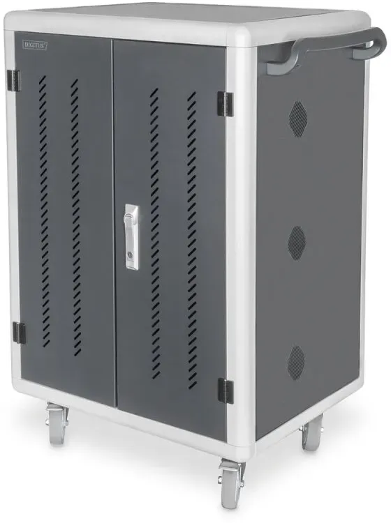 Digitus DN-45005 Wagen / Schrank für das Management mobiler Geräte Wagen zur Verwaltung tragbarer Geräte Schwarz