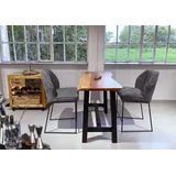 GUTMANN FACTORY Barhocker 60 x 105 x 62 cm Grau
