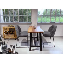 GUTMANN FACTORY Barhocker 60 x 105 x 62 cm Grau